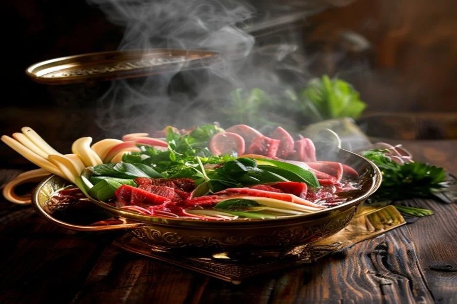 Set lẩu bò nhúng mẻ tươi ngon chuẩn vị Set lẩu bò nhúng mẻ tươi ngon chuẩn vị
