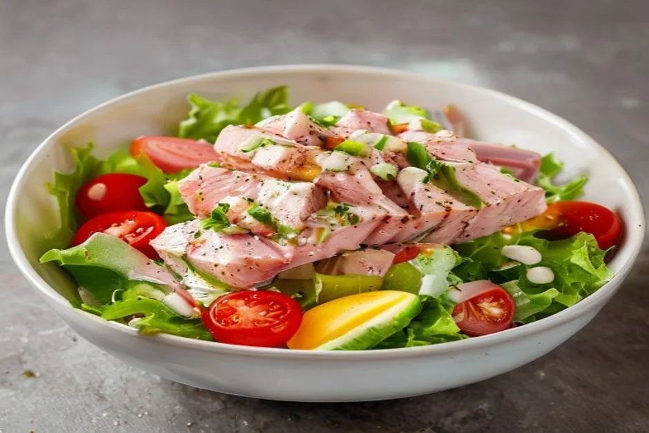 Món Salad cá ngừ tươi ngon thanh mát chuẩn vị Món Salad cá ngừ tươi ngon thanh mát chuẩn vị