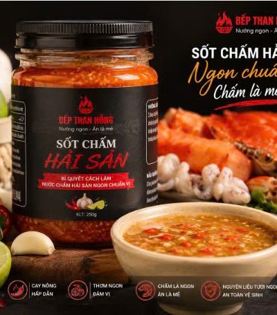 Sốt Chấm Hải Sản Bếp Than Hồng – Bí Quyết Cách Làm Nước Chấm Hải Sản Ngon Chuẩn Vị